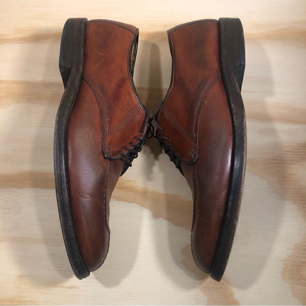 Allen Edmonds Dellwood Brown Leather Loafers  Men’s Size 9.5 C - Picture 3 of 7